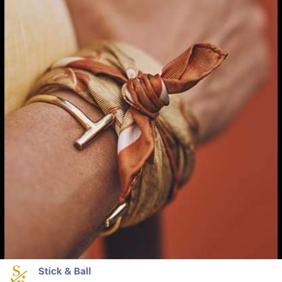 Stick & Ball  Exclusive Polo Silk Scarf NWT - Picture 5 of 13